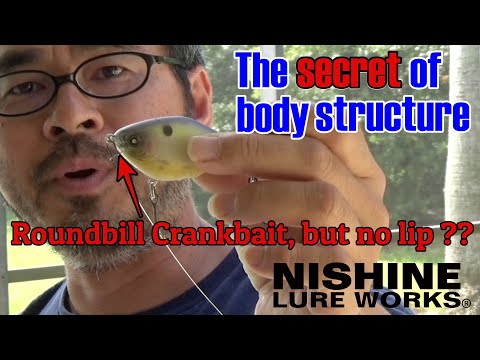 The Secret of Chippawa Crankbait body structure is revealed by Hiroshi Nishine