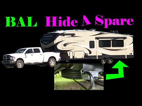 Move RV Spare Tire #BAL #Hideaspare