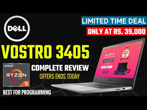 dell vostro 3405 ryzen 5 complete review | Dell vostro 3405 review | dell budget laptop under 45k