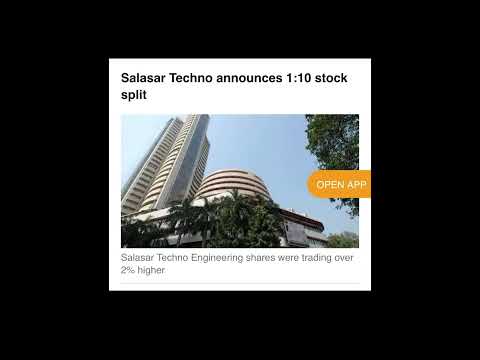 🔥🔥 1:10 stock split | Stock market latest news today | #sharemarketnews #youtubeshorts #shorts