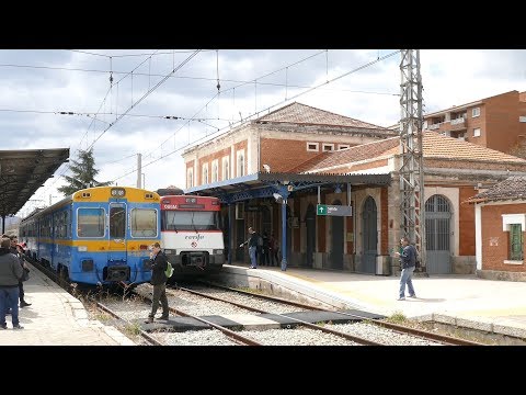 UT 440-152 de la AAFM llegando a Segovia (31/03/2019)