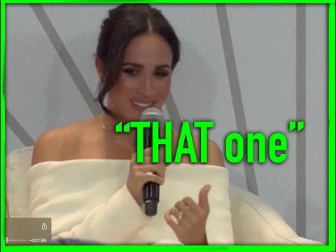 PRINCE HARRY IS NOW BEING REFERRED TO AS "THAT ONE" BY HIS WIFE AS MEGHAN POINTS THUMB AT HIM.