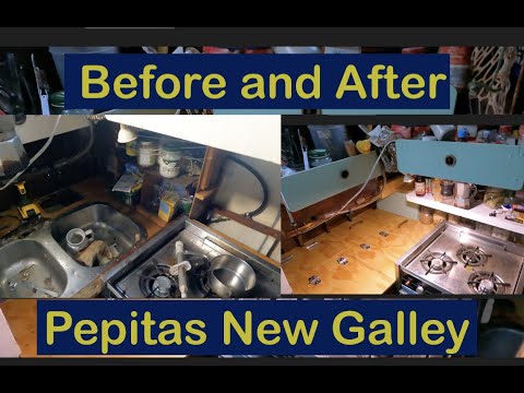 Remodeling the Galley on a 33ft Steel sloop