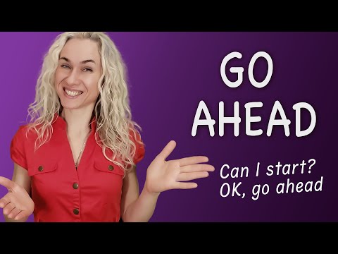 GO AHEAD - expand your English vocabulary & train listening skills