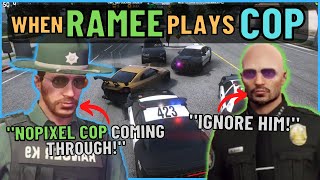 Ramee TROLLS the ENTIRE PD and Baas CAN'T STOP LAUGHING | GTA RP NoPixel