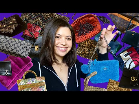 decluttering purses i LOVE but NEVER use cuz MiNiMaLiSm *an ADHD hyperfocus vlog*