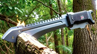 25 MIND-BLOWING SURVIVAL KNIVES ON AMAZON!