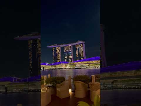 Marina Bay Sands during the night! #singaporelife #marinabaysingapore #singaporeisland  #singapore