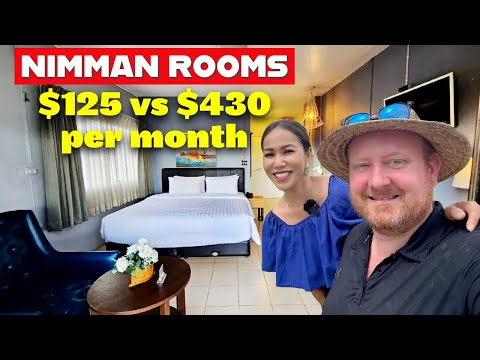 VERY CHEAP $125 vs $430 Monthly Rooms for Rent in Nimman, Chiang Mai in 2024.