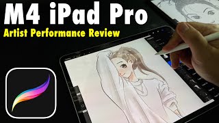 How the 2024 M4 iPad Pro Improves Procreate | M4 vs Older iPads | Artist Performance Review