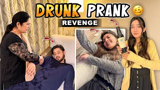 DRUNK PRANK ON MAMA & RABIA GONE WRONG 🥴 | Mama Ny Thapar Mar Diya 😂 | Rabia Sy Revenge Ly Lea 😈