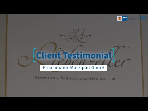 [KGCCI - AHK Korea] Client Testimonial - Frischmann-Marzipan GmbH