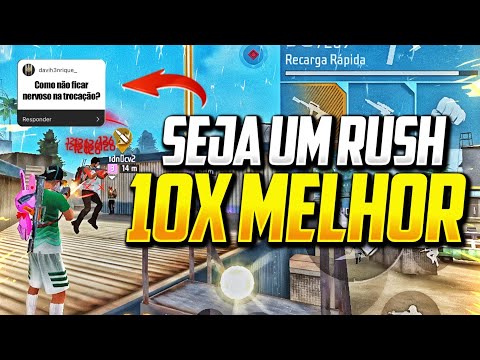 5 PASSOS PARA MELHORAR SEU RUSH NO FREE FIRE PARTE 2 !! DICAS FREE FIRE