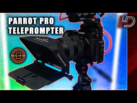 PADCASTER NEW PARROT PRO TELEPROMPTER! (First Look & Review)