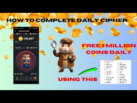 How to Complete Daily Cipher - Hamster Kombat | CRYPTO MINER