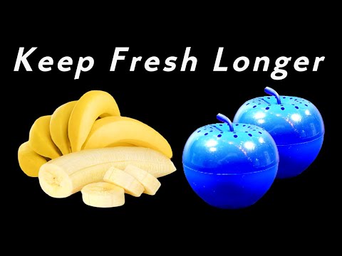 How To Keep Bananas Fresh Longer: Bluapple Produce Saver Review