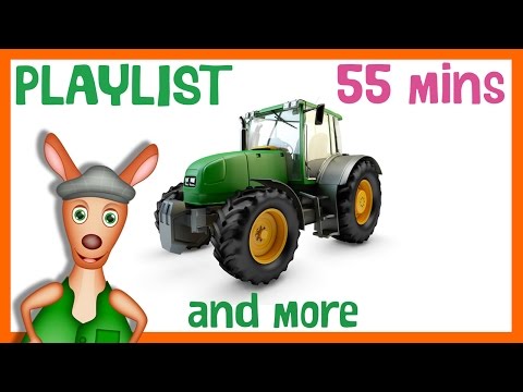 * TRACTOR & MORE * | Tractors, Trucks & Trains Playlist For Kids | Things That Go TV!