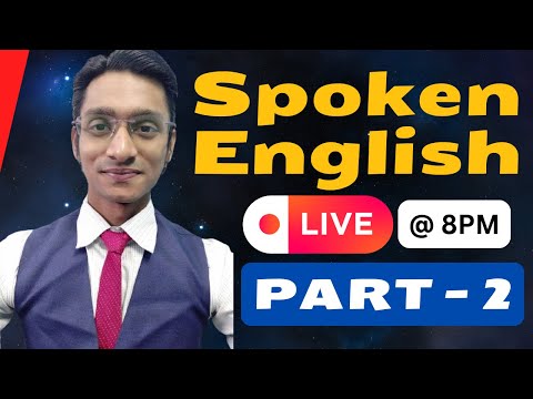 LIVE SPOKEN ENGLISH Class - Part 2 #ajeducom #wbboard #class11 #b.com #cu #english