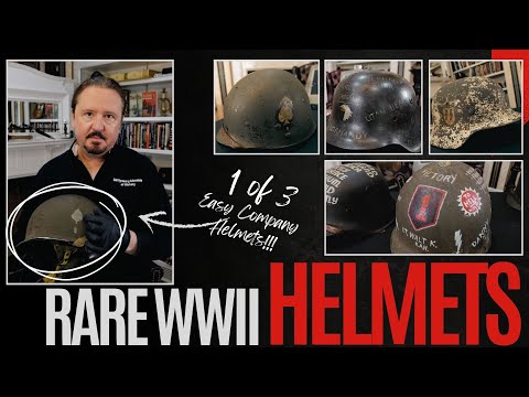 What's New at the Museum? Some RARE WWII Helmets!!! | American Artifact Episode 140