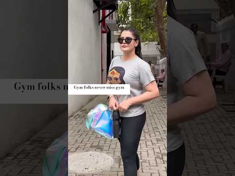 Zareen khan spotted heading at gym at santacruz. #zareenkhan #shorts #bollywood