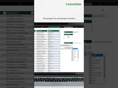 Fornula Countif versi Improve, jarang ada yang tau #excel #exceltricks #exceltips #exceltutorial