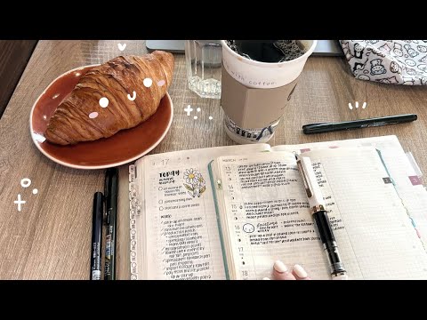 A Day In My Planners Vlog | Packing Orders, Croissants & Trader Joe's Snacks!