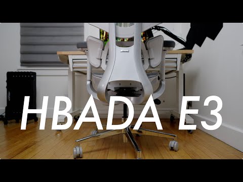 HBADA E3 Ergonomic Office Chair hands-on [Sponsored]