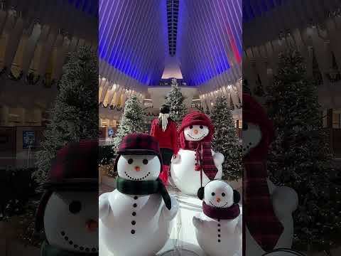 Step into the magic of the Oculus #ExploreNYC#ChristmasInNYC#WinterInNYC#NYCChristmas#TravelNYC#nyc