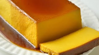 秋日溫暖香濃甜品🍂焦糖南瓜布丁 Caramel Pumpkin Pudding 香甜嫩滑非常具有秋天氣息的甜品｜製作過程分享