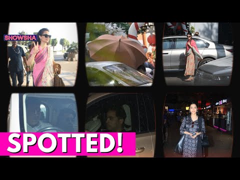 Shah Rukh Khan, Ram Charan, Kangana Ranaut, Jacqueliene Fernandez Travel In Style | Airport Diaries