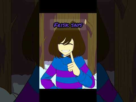 Frisk says "if your bored" [Undertale] #undertale #memes #shorts #fyp #frisk #animation #art #edit