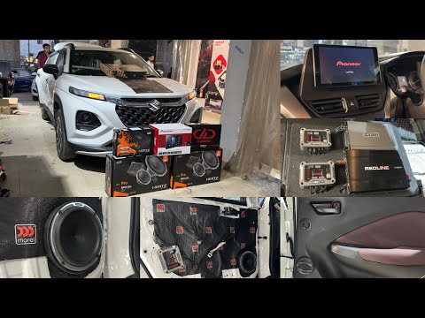 HERTZ AUDIO SETUP MARUTI FRONX | Fronx Modification 2023 | Fronx Sigma Modified | Fronx Audio Setup