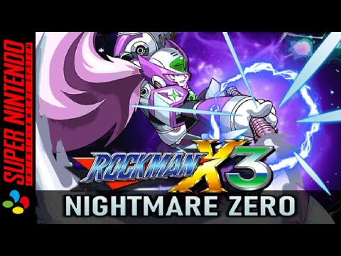 Mega Man X3: Nightmare Zero Gameplay (100% No Damage Completion Run)