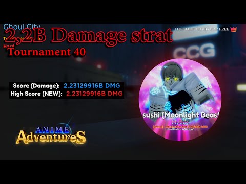 2,2B IN TOURNAMENT 40 NO SSS | Anime Adventures