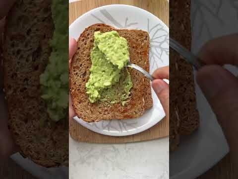 Simple Avocado Sandwich with Red Pepper Dip