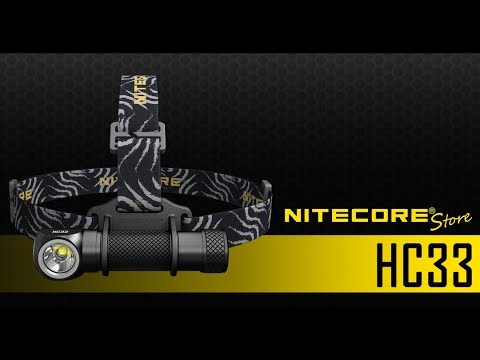 NITECORE HC33 1800 Lumens High Performance Versatile L-Shaped Headlamp