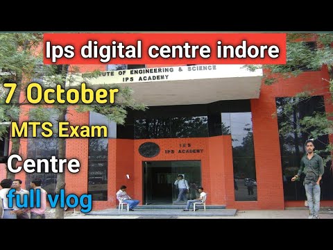 Ips digital centre indore pr MTS ka paper Dene Gaye full vlog! ssc MTS exam 2024 full details