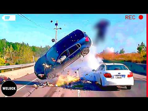 100 SHOCKING Car Crashes Moments Video On The Road You Wouldn't Believe If Not Filmed !