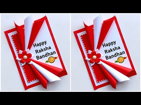 How to make Raksha bandhan card at home / Raksha bandhan card making ideas 2023 / DIY Rakhi card