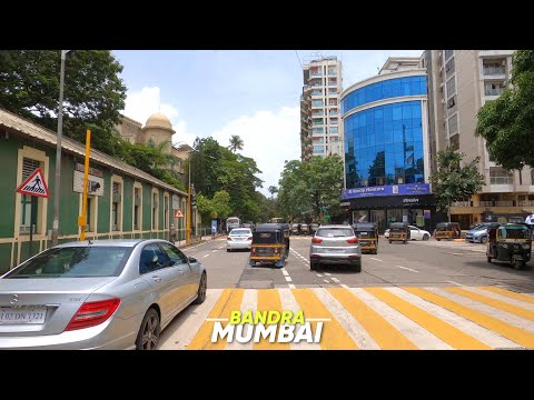 Saturday Afternoon Drive in Bandra - 4K | Mumbai’s Cosmopolitan Neighbourhood