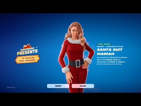 Fortnite WINTERFEST *FREE* PRESENTS! (Full Showcase)