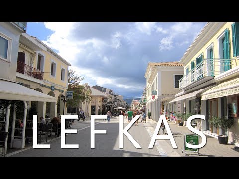 Lefkas town, Lefkada Greece