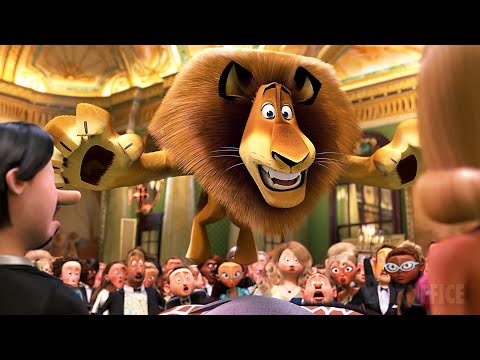 Wild Animals break into the Monte-Carlo Casino! | Madagascar 3 | CLIP