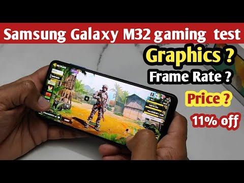 Samsung Galaxy M32 gaming test, graphics, quality , framerate | #SamsungGalaxyM32 #SamsungM32