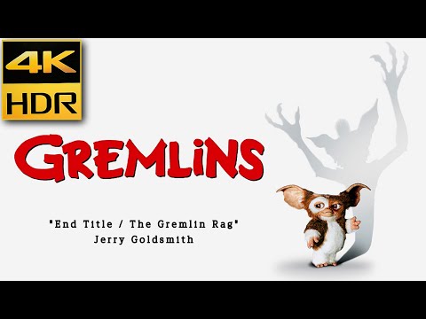 Gremlins (1984) • "End Title / The Gremlin Rag" Jerry Goldsmith • 4K HDR & HQ Sound