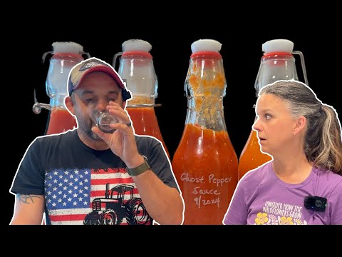 Homemade Hot Sauces!  Can He Handle the Heat?