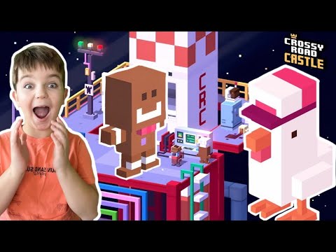 Gingerbread Man Save Us | Crossy Road Castle Gameplay with Ima and Jessy