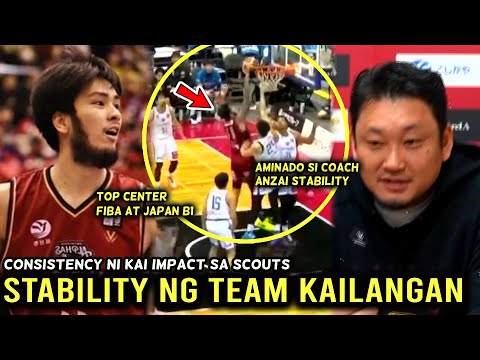 Consistency KAI SOTTO ito ang Target sa FIBA at Japan B1! Coach Anzai alam na hindi pa stable ang...