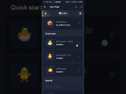 How to mine pixel by notcoin#viralvideo #earnmoneyonline #earnmoneyonline