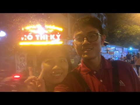 Vietnam trip of Ho Chi Minh night market/Pho Hao Ho Thi KY